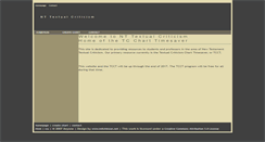 Desktop Screenshot of nttextualcriticism.com