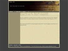 Tablet Screenshot of nttextualcriticism.com